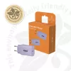 Fuente de alimentación club 3d cargador USB-C 30W pack de 2 compacto para móviles y tablets