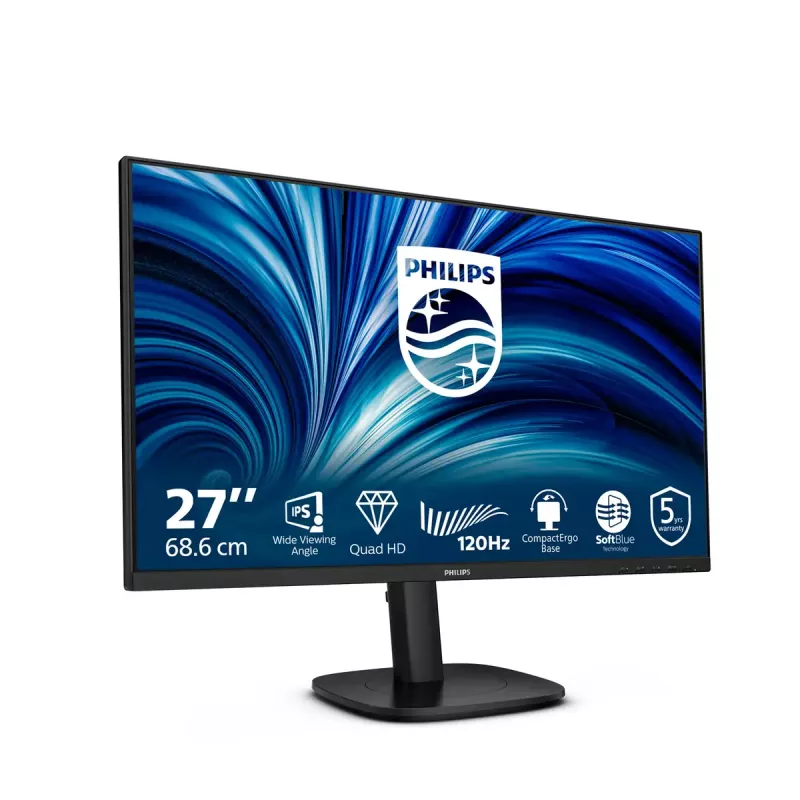 Monitor Philips 27B2N3500J/00 68,6 cm (27 inch) 2560 x 1440 píxeles 2K LCD negro