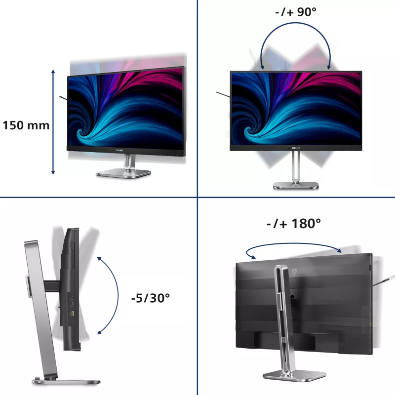 Monitor Philips 4000 series 27B2N4500/00 68,6 cm (27