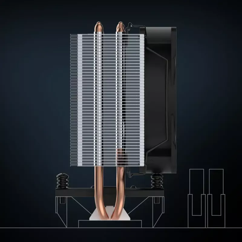 ARCTIC Freezer 8i - CO Disipador CPU Intel compacto para funcionamiento continuo