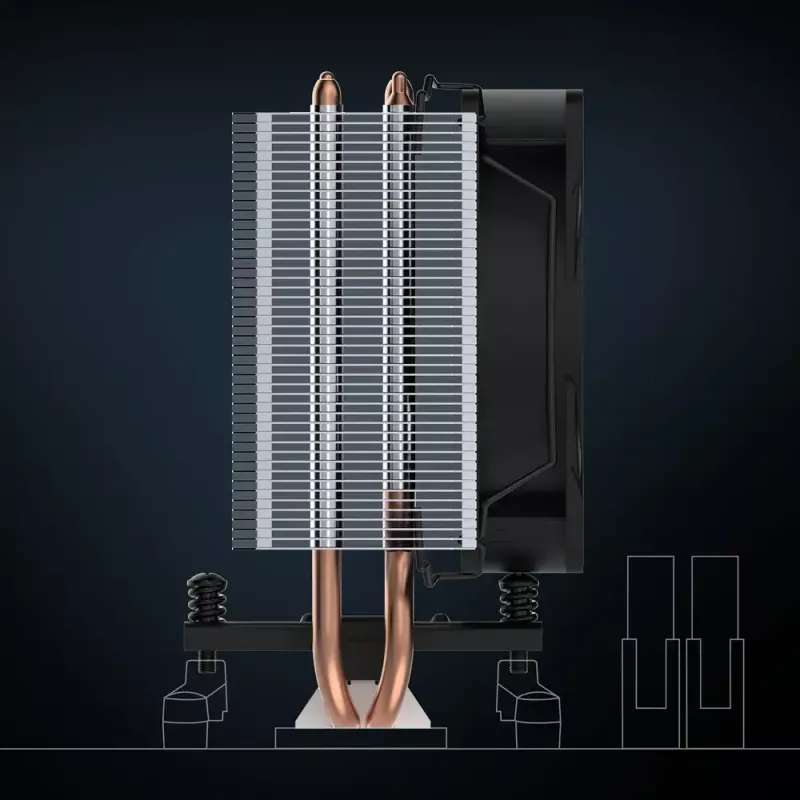 Disipador ARCTIC Freezer 8A Disipador CPU AMD compacto