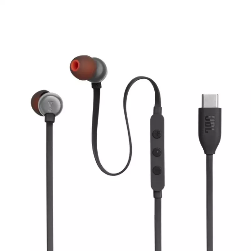 Auriculares JBL Tune 310C con cable In-Ear llamadas/música USB Type-C negro