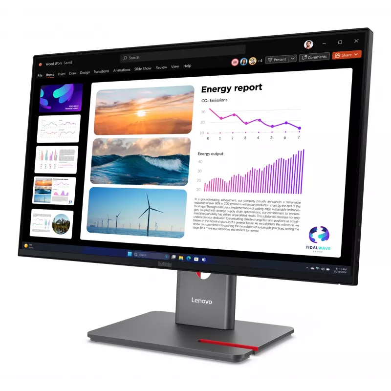 Lenovo ThinkVision P24Q-40 Monitor, 60,5 cm (23,8