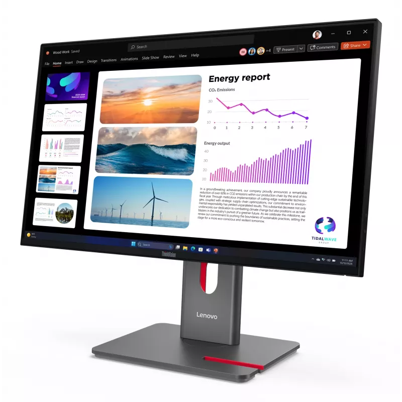 Lenovo ThinkVision P24Q-40 Monitor, 60,5 cm (23,8