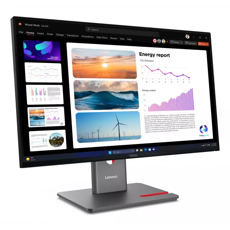 Lenovo ThinkVision P24Q-40 Monitor, 60,5 cm (23,8