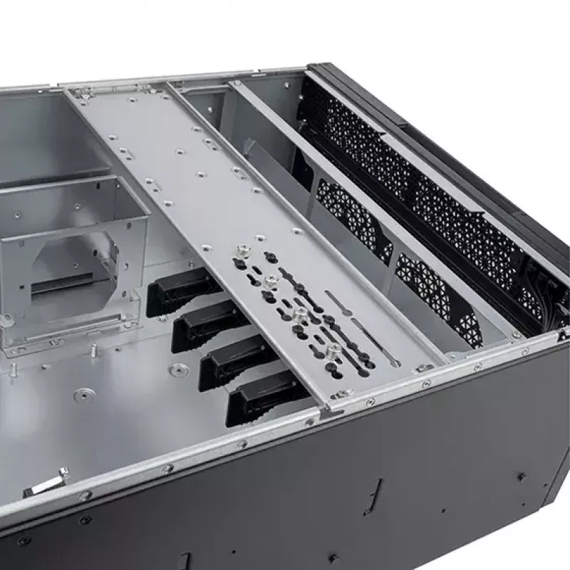 Rack de servidor Silverstone RM52 Negro ATX SFX 440x550x220mm
