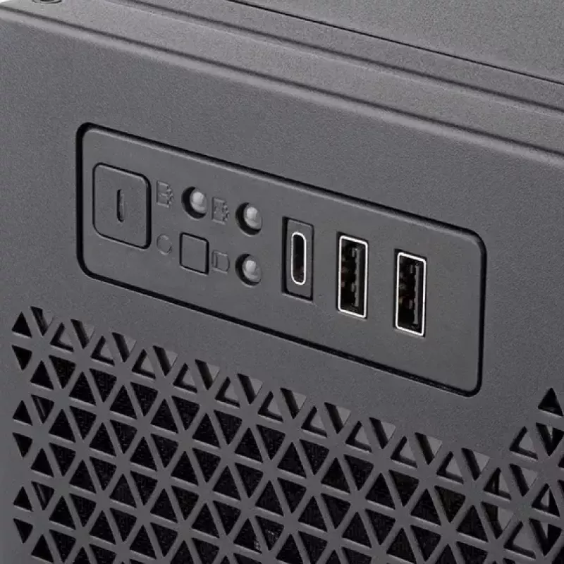 Rack de servidor Silverstone RM52 Negro ATX SFX 440x550x220mm