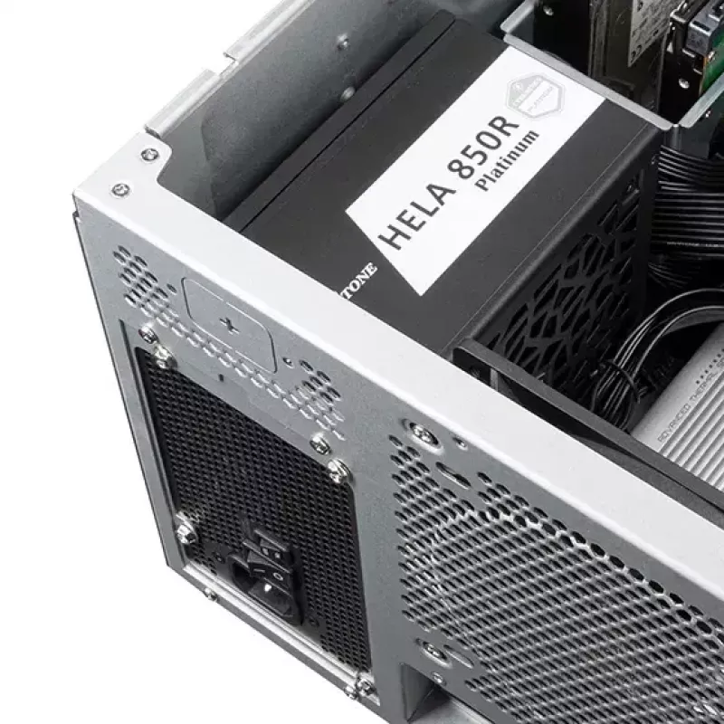 Rack de servidor Silverstone RM52 Negro ATX SFX 440x550x220mm