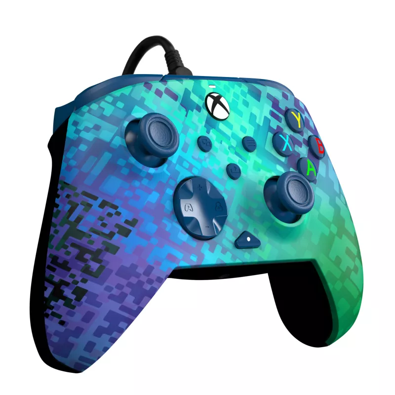 “PDP Rematch Advanced” Negro, Verde USB Mando de juegos Analógico / Digital PC, Xbox One, Xbox Series S, Xbox Series X