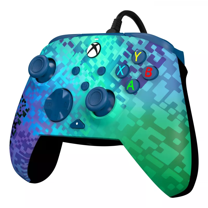 “PDP Rematch Advanced” Negro, Verde USB Mando de juegos Analógico / Digital PC, Xbox One, Xbox Series S, Xbox Series X