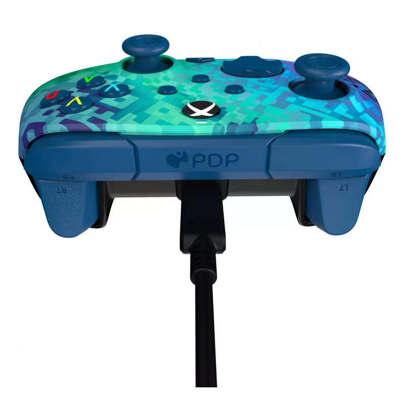 “PDP Rematch Advanced” Negro, Verde USB Mando de juegos Analógico / Digital PC, Xbox One, Xbox Series S, Xbox Series X