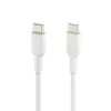 Cable USB Belkin CAB003BT1MWH 1m USB C Blanco