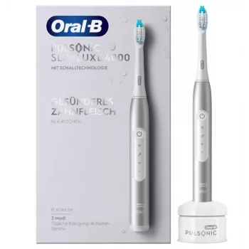 Oral-B Pulsonic Slim Luxe 4000 Adulto Cepillo de dientes sónico Platino