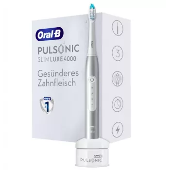 Oral-B Pulsonic Slim Luxe 4000 Adulto Cepillo de dientes sónico Platino