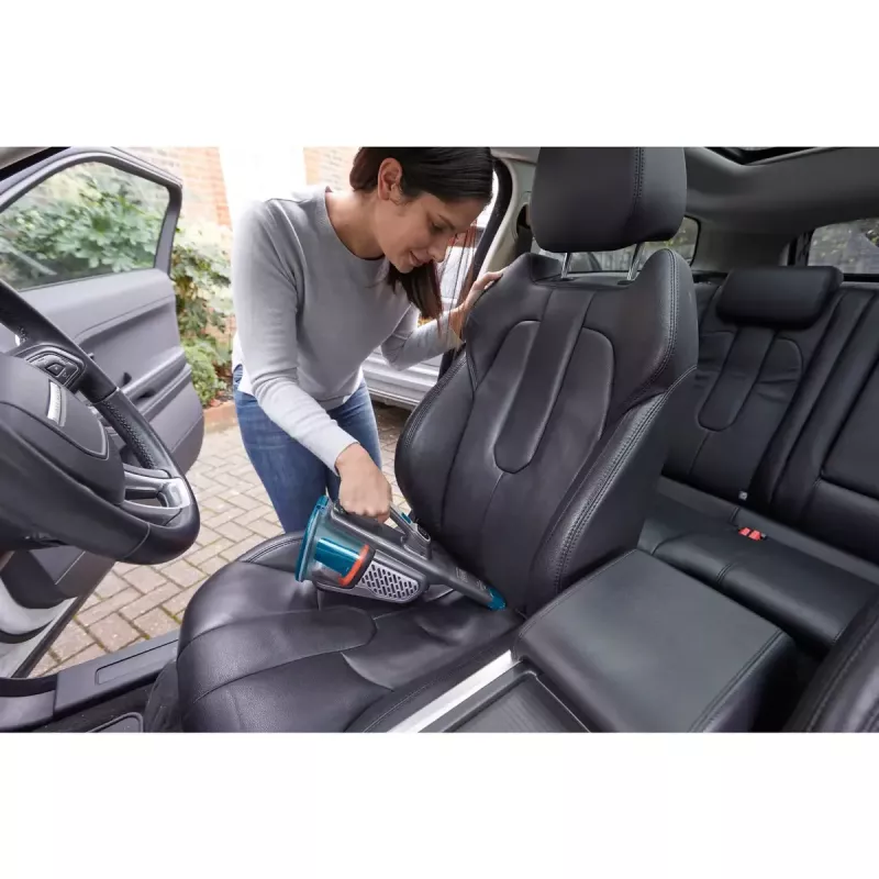 Aspirador de mano Black & Decker BHHV520BF-QW, inalámbrico, limpieza en seco, 35 W, depósito de polvo de 0,7 l, 21 min de autonomía, 1,2 kg