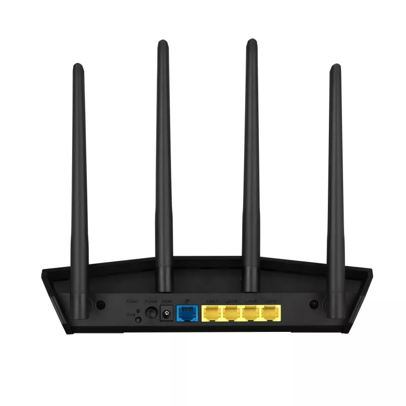 ASUS RT-AX57 Router inalámbrico Gigabit Ethernet Doble banda (2,4 GHz / 5 GHz) Negro