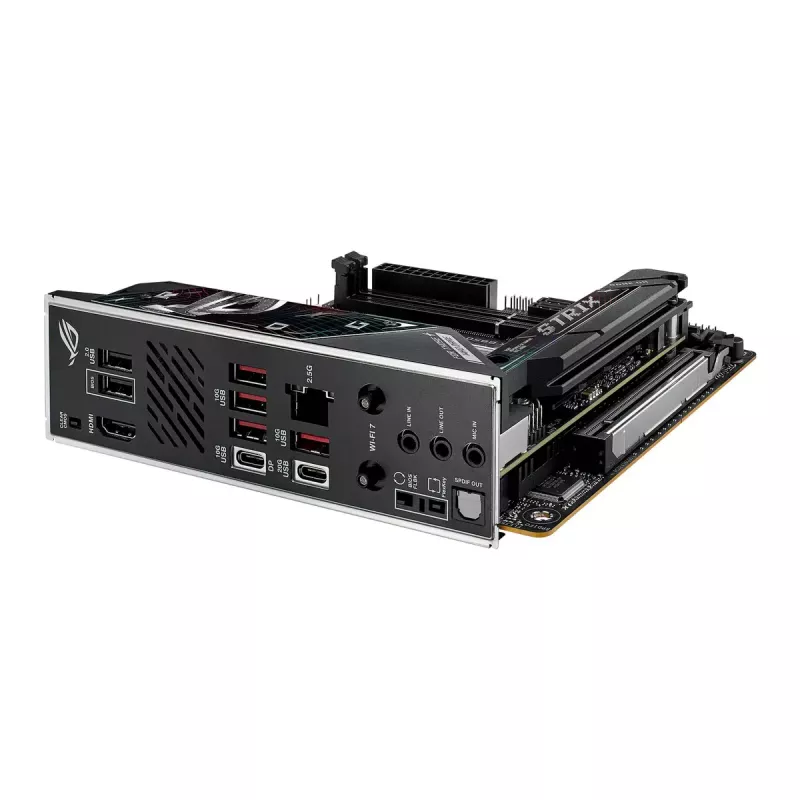 Placa base ASUS ROG STRIX B850-I GAMING WIFI, AMD B850, Socket AM5, mini ITX, 2x DDR5, Wi‑Fi 7, 2.5Gb LAN