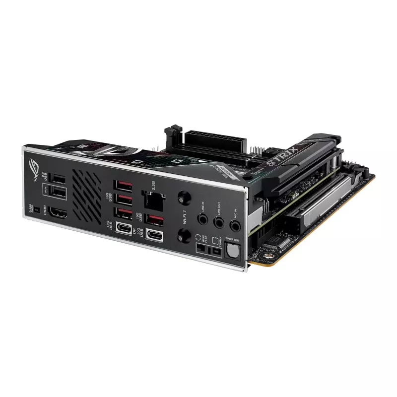 Placa base ASUS ROG STRIX B850-I GAMING WIFI, AMD B850, Socket AM5, mini ITX, 2x DDR5, Wi‑Fi 7, 2.5Gb LAN