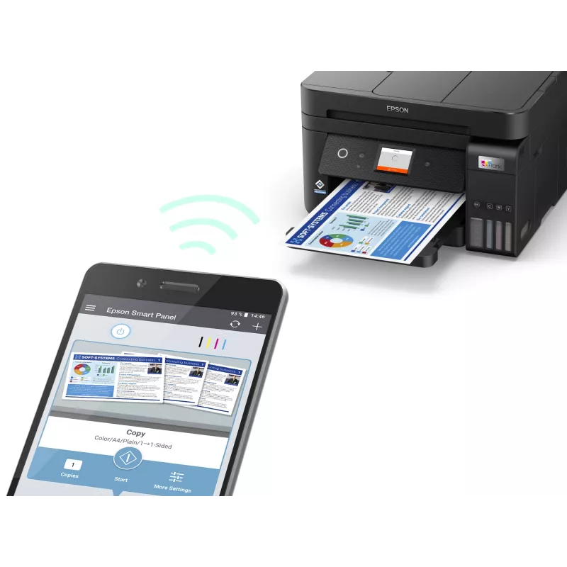 Epson EcoTank ET-4850 Impresora de inyección de tinta A4 4800 x 1200 DPI 33 ppm Wi-Fi