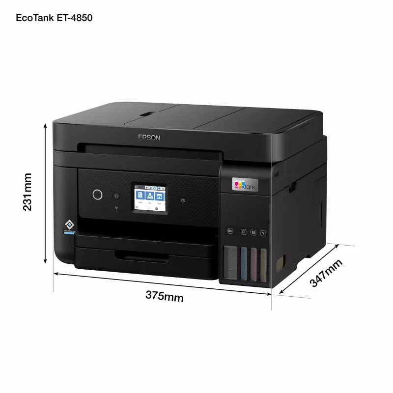 Epson EcoTank ET-4850 Impresora de inyección de tinta A4 4800 x 1200 DPI 33 ppm Wi-Fi