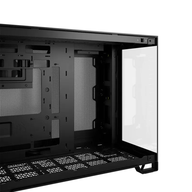 CORSAIR Caja de PC - Mid-Tower - 2500x Dual Chamber - Negra
