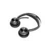 HP Poly Voyager Focus 2 USB-C-C Auriculares +Adaptador USB-C/A +Base de carga