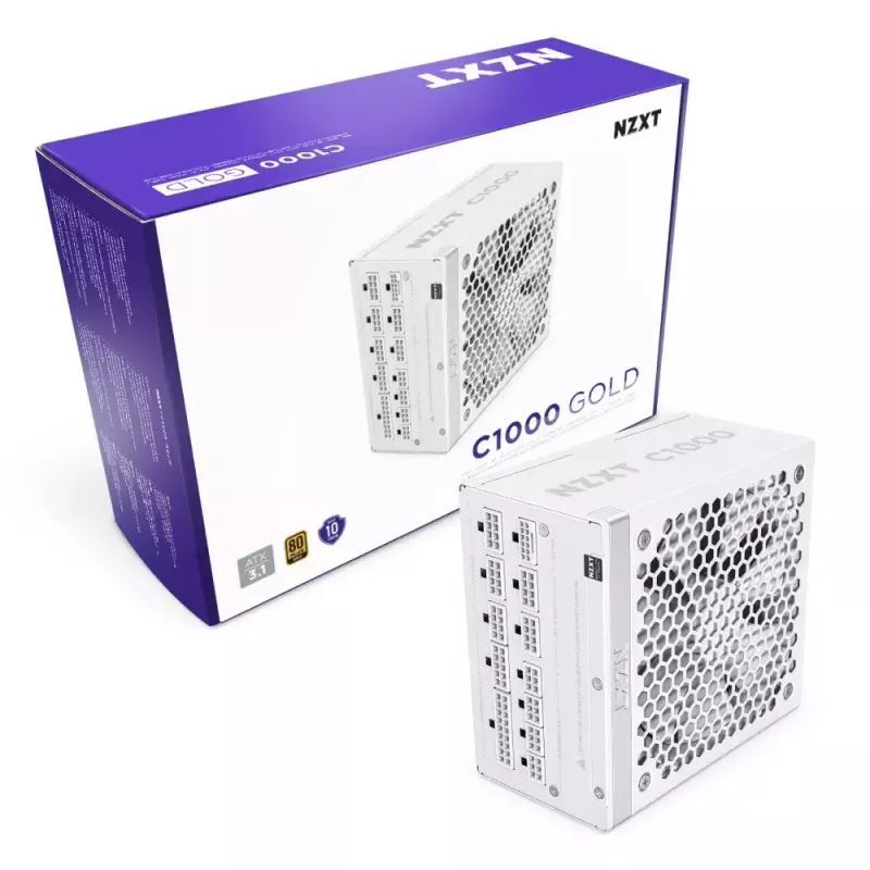 Fuente de alimentación NZXT C1000 Gold 1000 W