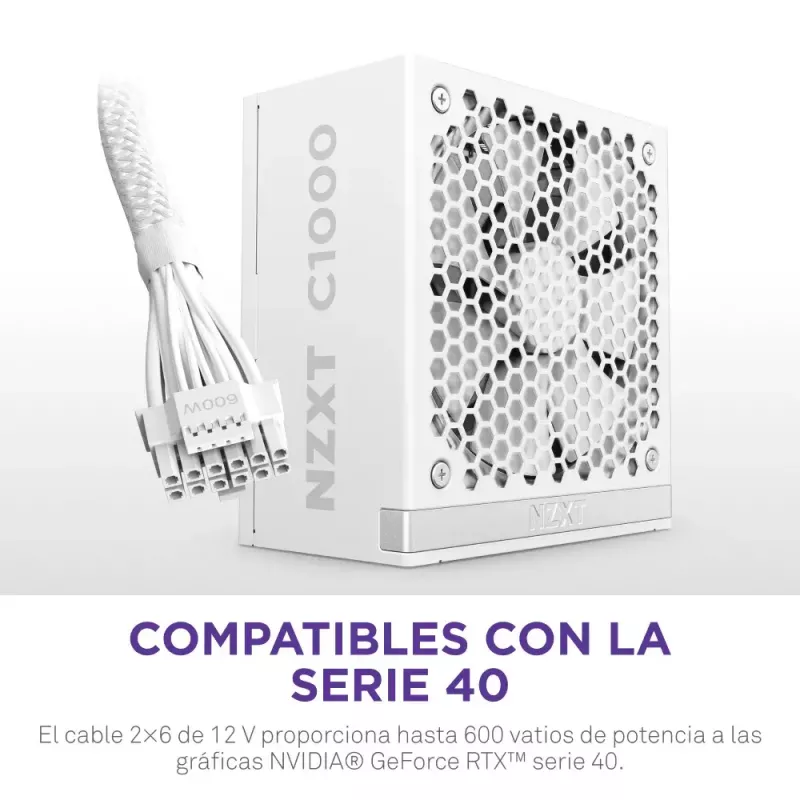 Fuente de alimentación NZXT C1000 Gold 1000 W