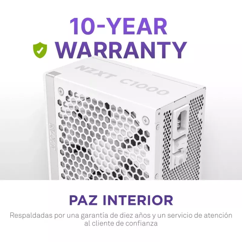 Fuente de alimentación NZXT C1000 Gold 1000 W