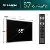 Hisense TV Canvas S7NQTUK de 55