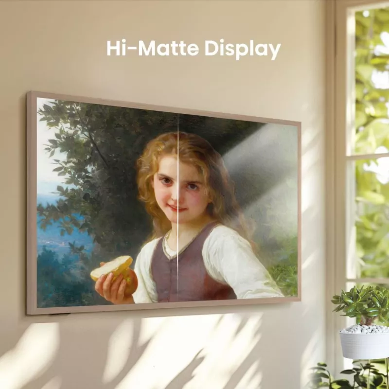 Hisense TV Canvas S7NQTUK de 55