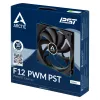 ARCTIC F12 PWM PST Ventilador de caja de 120 mm, ventilador, 12 cm, 230 U/min, 1350 U/min, 0,3 Sone, 90,1 m³/h