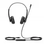 Yealink UH34 Dual Teams auricular, con cable, oficina/call center, 20 - 20000 Hz, 118 g, auricular, negro