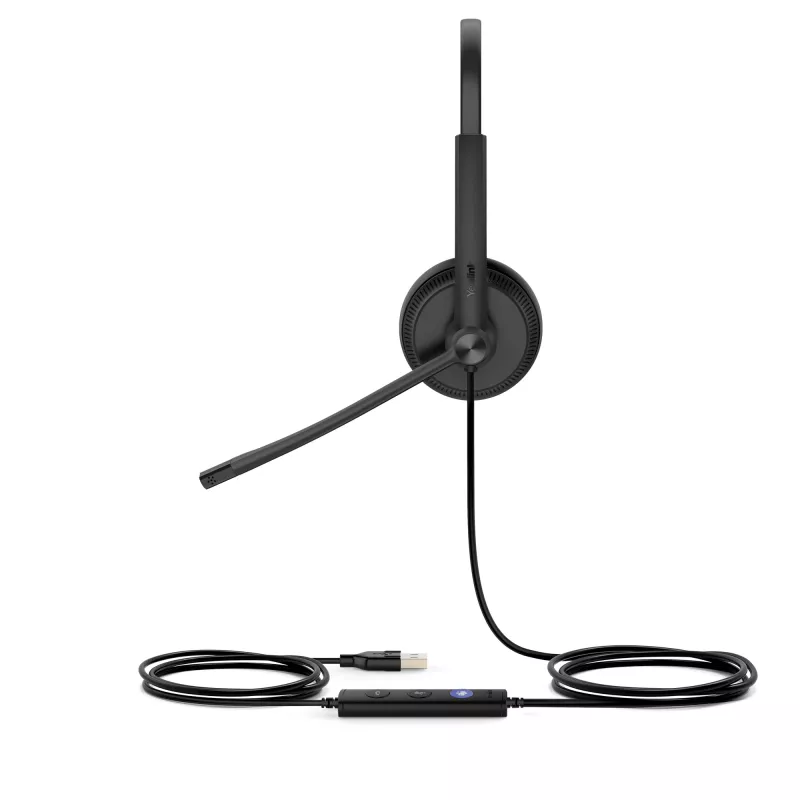 Yealink UH34 Dual Teams auricular, con cable, oficina/call center, 20 - 20000 Hz, 118 g, auricular, negro