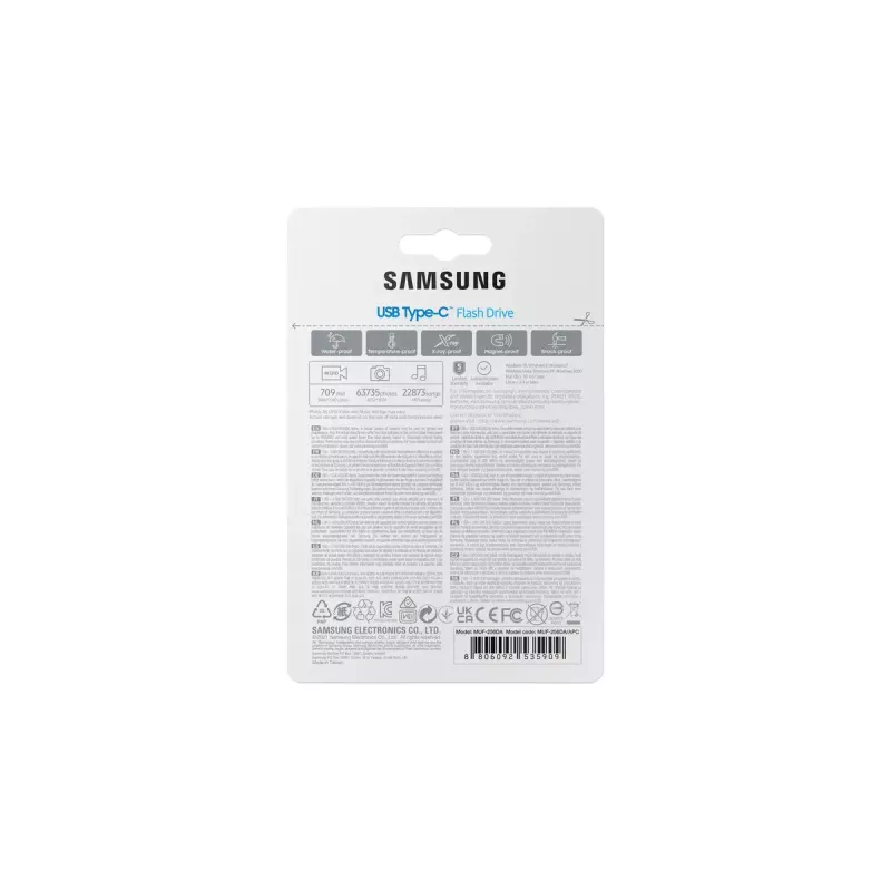 Samsung MUF-256DA memoria USB 256 GB USB Type-C 3.2 Gen 1 (3.1 Gen 1) azul