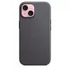 Apple funda FineWoven con MagSafe iPhone 15 negra