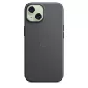 Apple funda FineWoven con MagSafe iPhone 15 negra