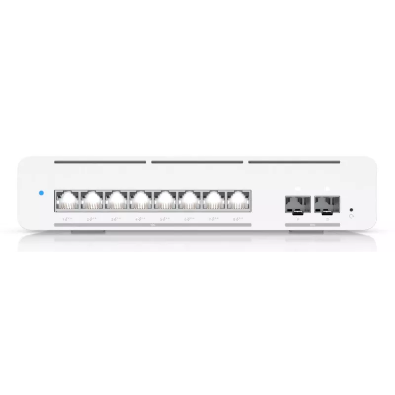Switch gestionado Ubiquiti UniFi Pro XG 8 PoE 10G Ethernet 8 puertos