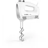 Batidora de mano Bosch MFQ24200 — 400 W, 4 velocidades, turbo, acero cepillado/blanco