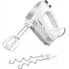 Batidora de mano Bosch MFQ24200 — 400 W, 4 velocidades, turbo, acero cepillado/blanco