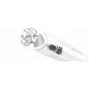 Batidora de mano Bosch MFQ24200 — 400 W, 4 velocidades, turbo, acero cepillado/blanco