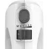 Batidora de mano Bosch MFQ24200 — 400 W, 4 velocidades, turbo, acero cepillado/blanco