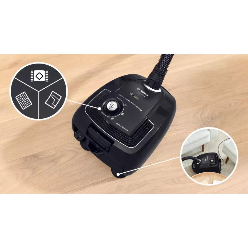 Bosch Serie 4 BGB38BA1 aspirador 4 L aspirador de suelo seco 600 W bolsa