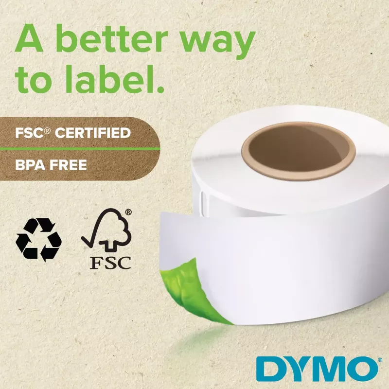 Etiquetas de impresora autoadhesivas DYMO Multi-Purpose Labels S0722540
