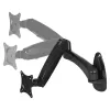ARCTIC W1-3D - soporte de pared para monitor con tecnología de gas, 8 kg, 33 cm (13 inch), 81,3 cm (32 inch), 75 x 75 mm, 100 x 100 mm, negro