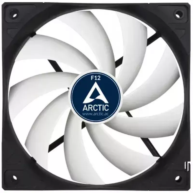 ARCTIC F12 ventilador de caja estándar 120 mm, pack de 5, negro