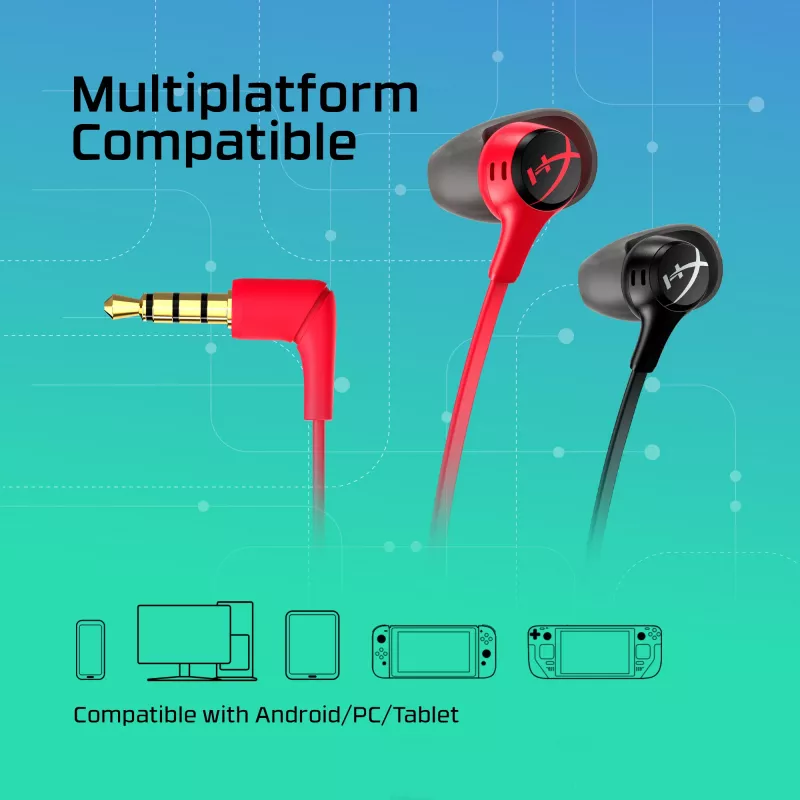 HyperX Cloud Earbuds II negro