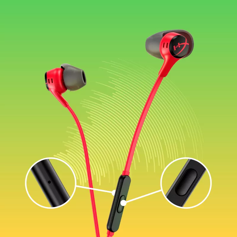 HyperX Cloud Earbuds II negro