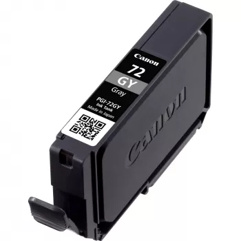 Canon PGI-72GY cartucho de tinta gris, rendimiento estándar, gris, tinta pigmentada, 1 ud., 165 páginas