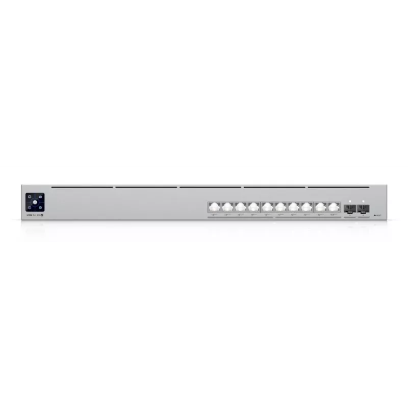 UBIQUITI NETWORKS Unifi Switch USW-PRO-XG-10-POE 1U, switch L3 profesional de 10 puertos